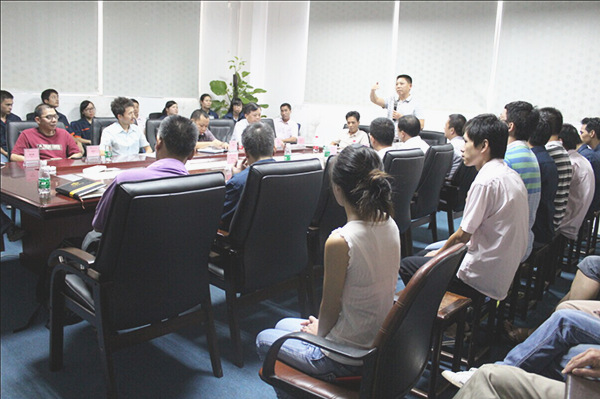 2014年9月30日，今泰管理升級誓師大會召開