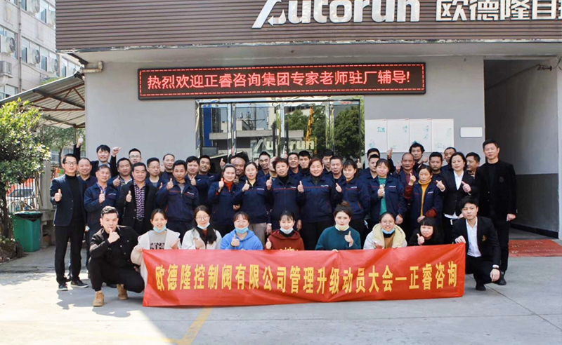 熱烈祝賀歐德隆控制閥有限公司全面管理升級(jí)項(xiàng)目啟動(dòng)！